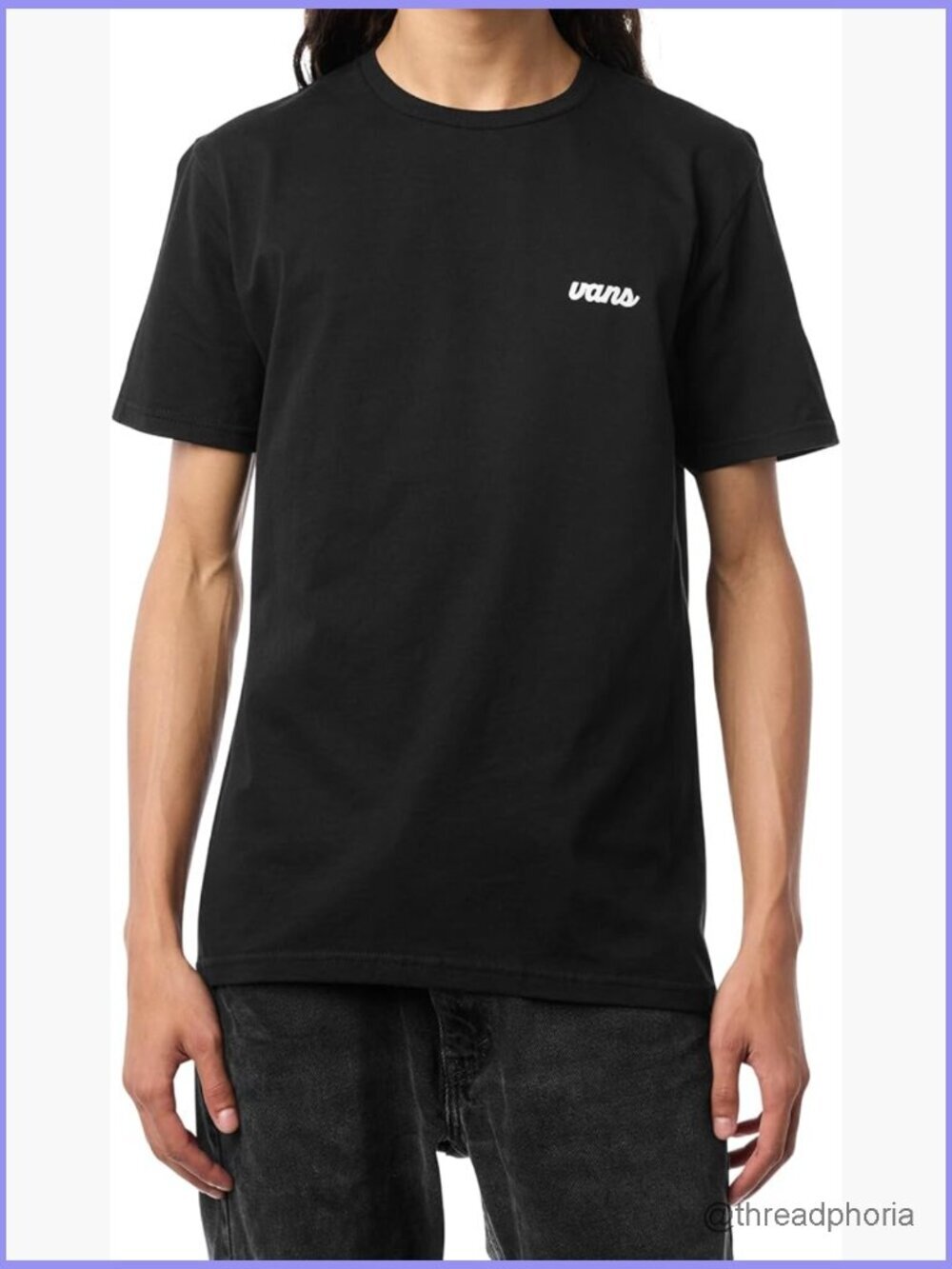 Relaxed Fit Crew Neck Short Sleeve T-Shirt with Logo